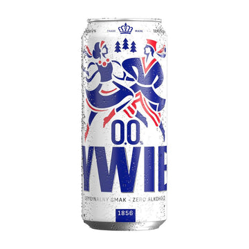 Żywiec 0.0% Non-Alcoholic Pale Lager – 24 Can Case (16.9 oz)